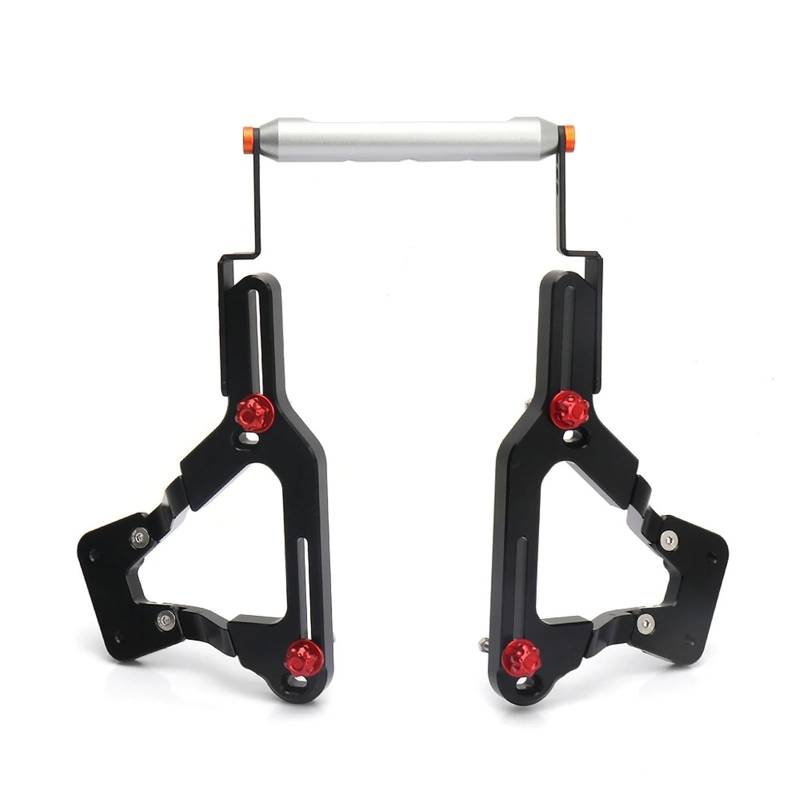 Motorrad GPS Telefon Halter Für NMAX 155 Für NMAX155 Für Nmax155 2020 2021 2022 2023 Motorrad Schwarz GPS Navigation Halterung Spiegel Halter Halterung(22mm) von BYSKJZ