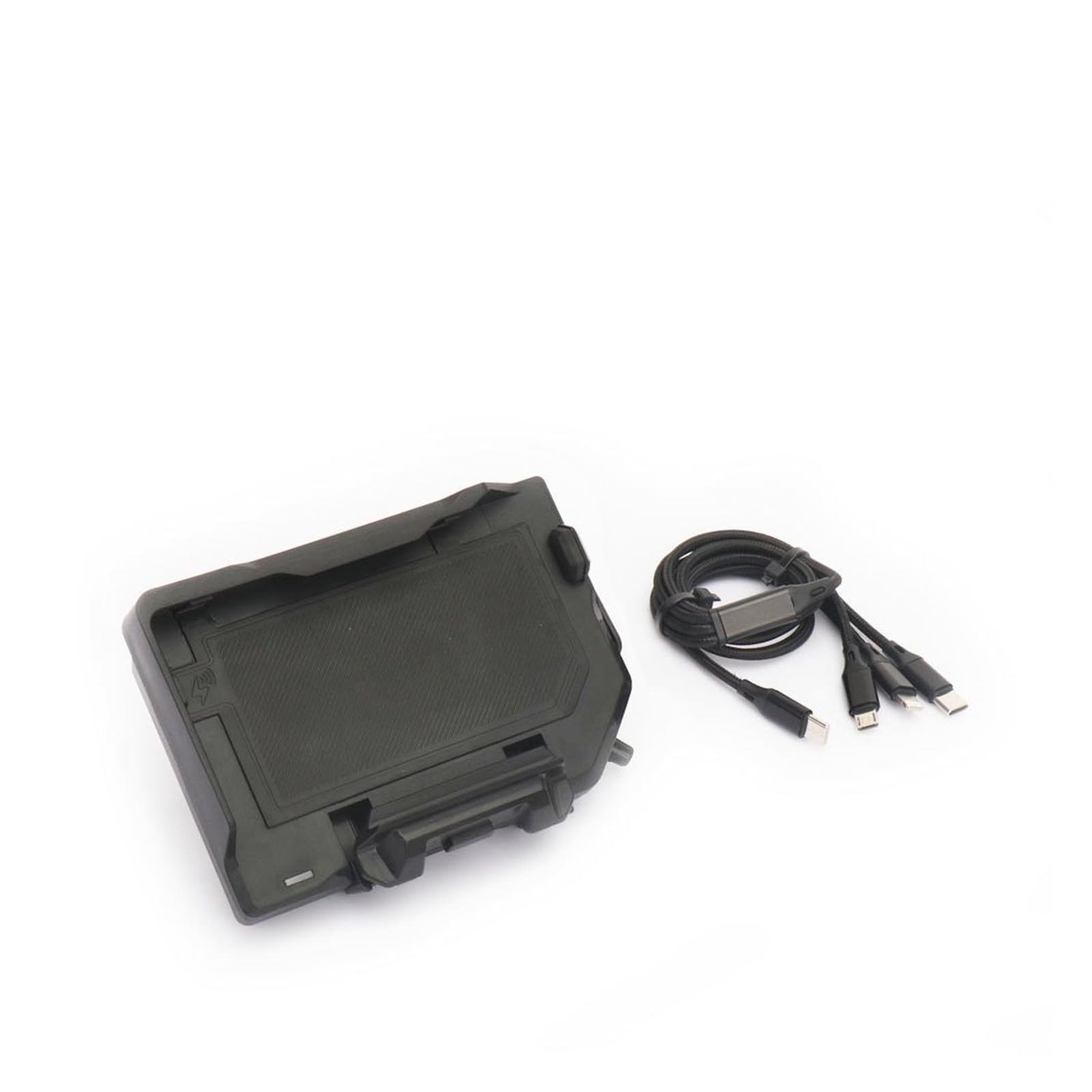 Motorrad GPS Telefon Halter Für R1200GS Für R1250GS Für ADV Für 850GS Motorrad Drahtlose Lade GPS Telefon Halter Navigation Halterung(Wireless- Black Line) von BYSKJZ
