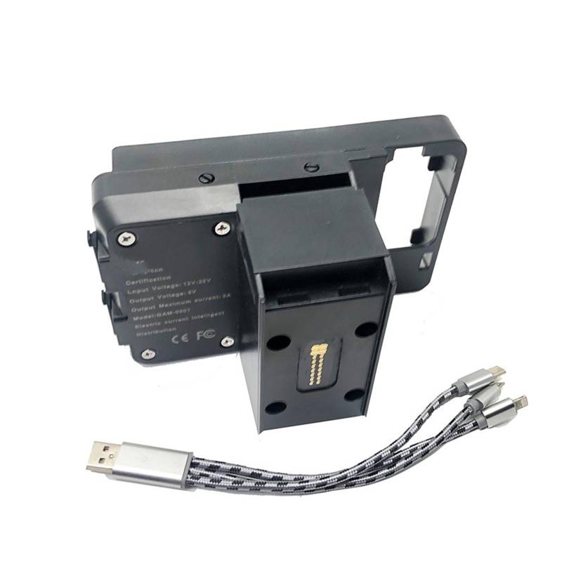 Motorrad GPS Telefon Halter Für R1200RT 2014 2015 2016 2017 2018 2019 2020 Für R1250RT Motorrad Drahtlose Telefon Navigation Halterung Halter USB Lade Halterung Ständer(USB Wireless Charger) von BYSKJZ