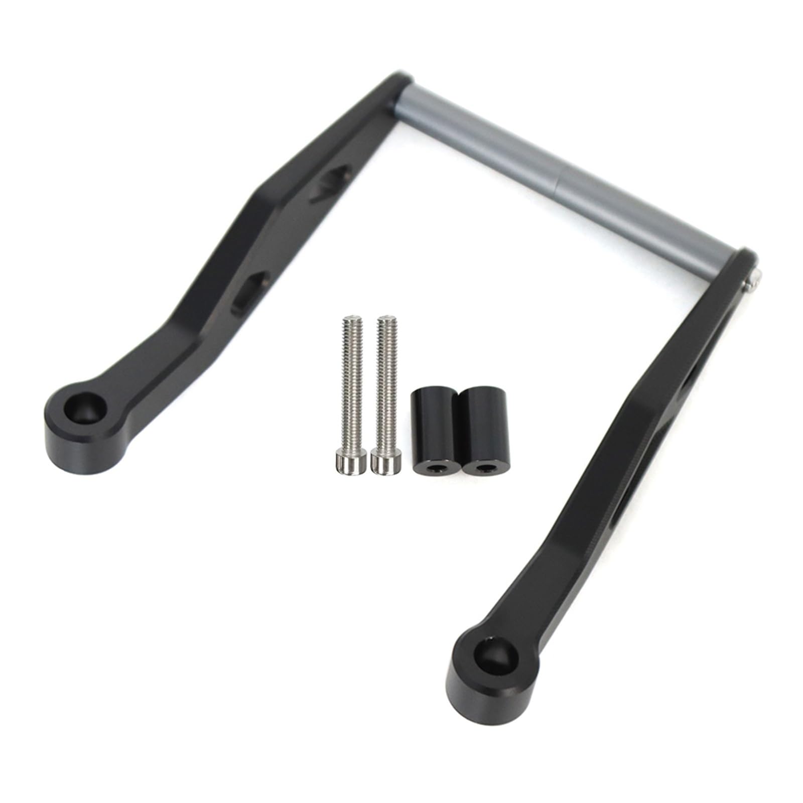 Motorrad GPS Telefon Halter Für R1300GS Für R 1300 Für R1300GS 2023 2024 Motorrad Zubehör Handy GPS Navigation Platte Halterung Lenker Anpassen Halter(Titanium) von BYSKJZ