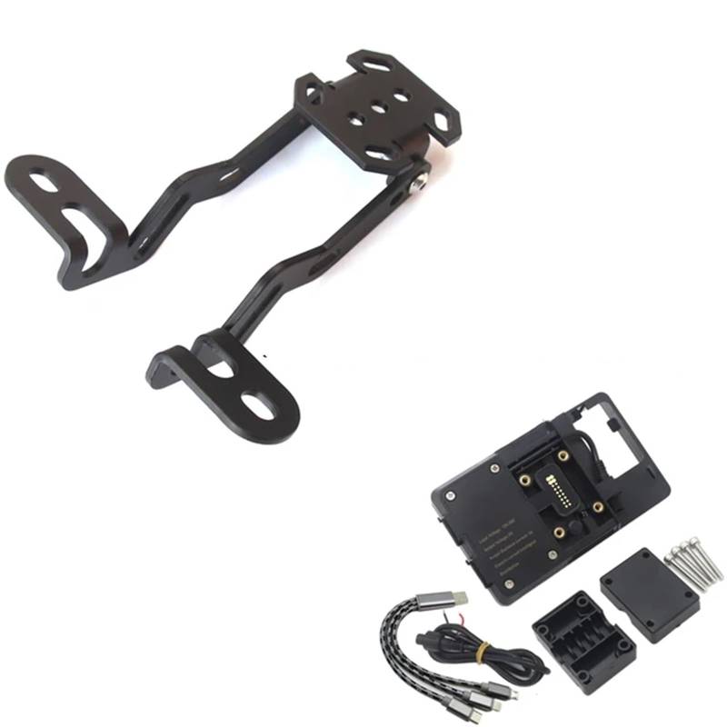 Motorrad GPS Telefon Halter Für Scrambler 1200 Für XE Für XC Für Scrambler1200 Zubehör GPS Adapter Halter Motorrad GPS Telefon Halter Navigation Halterung(B) von BYSKJZ