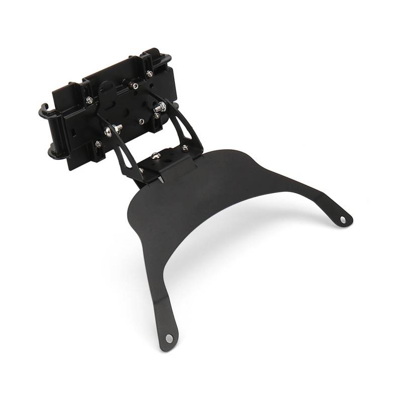 Motorrad GPS Telefon Halter Für TRICITY Für Tricity Handy Halter GPS Navigation Halterung Motorrad Zubehör Montage Halterung Schwarz(Kit A) von BYSKJZ