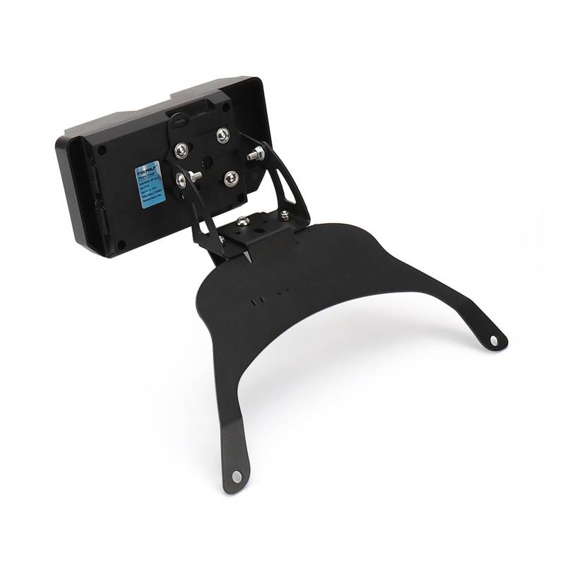 Motorrad GPS Telefon Halter Für TRICITY Für Tricity Handy Halter GPS Navigation Halterung Motorrad Zubehör Montage Halterung Schwarz(Kit B) von BYSKJZ
