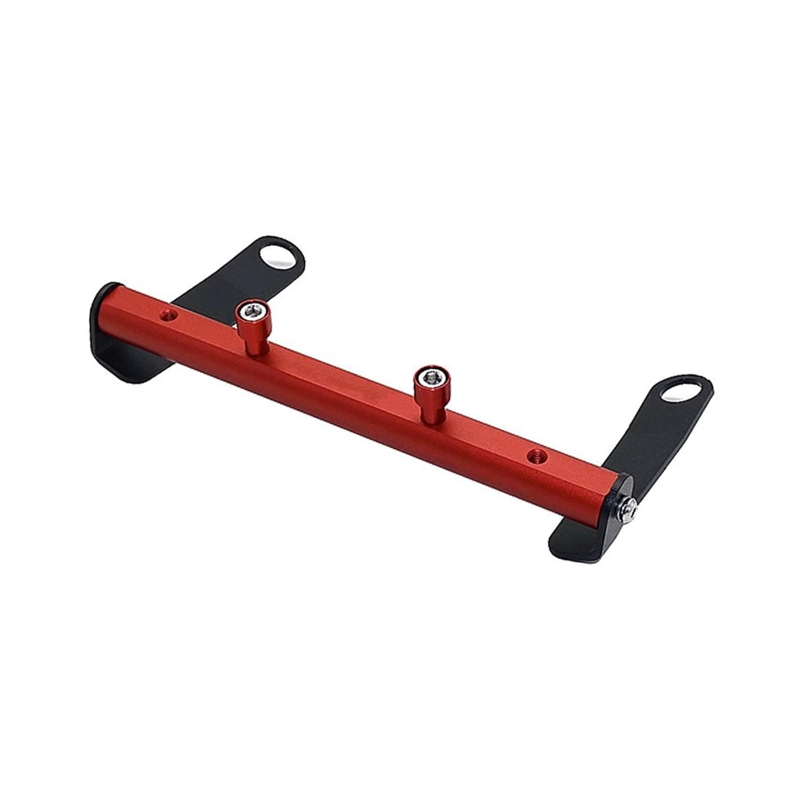 Motorrad GPS Telefon Halter Für VOGE Für SR4 Für MAX Für SR4MAX 350 Motorrad Frontscheibe Expansion Bar GPS Navigation Handy Halterung(Red) von BYSKJZ
