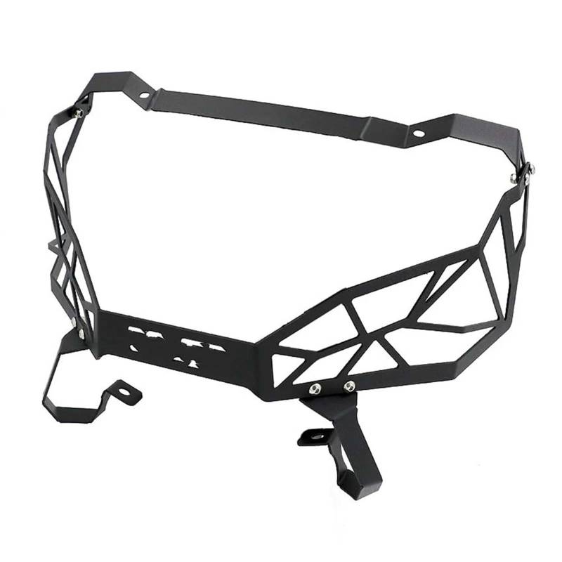 Scheinwerfer Kühlergrill Abdeckung Für CFMOTO 800MT Motorrad Zubehör Scheinwerfer Schutzfolie Scheinwerfer Kühlergrill Schutz Abdeckung Schutzhülle(Black) von BYSKJZ