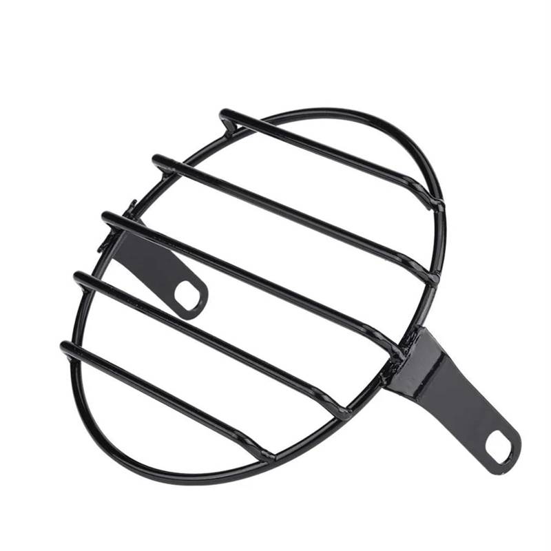 Scheinwerfer Kühlergrill Abdeckung Für CG125 GN125 Universal Motorrad Scheinwerfer Schutzfolie 6,5 Zoll Motorrad Licht Lampe Metall Abdeckung Mesh Grill Maske(6) von BYSKJZ