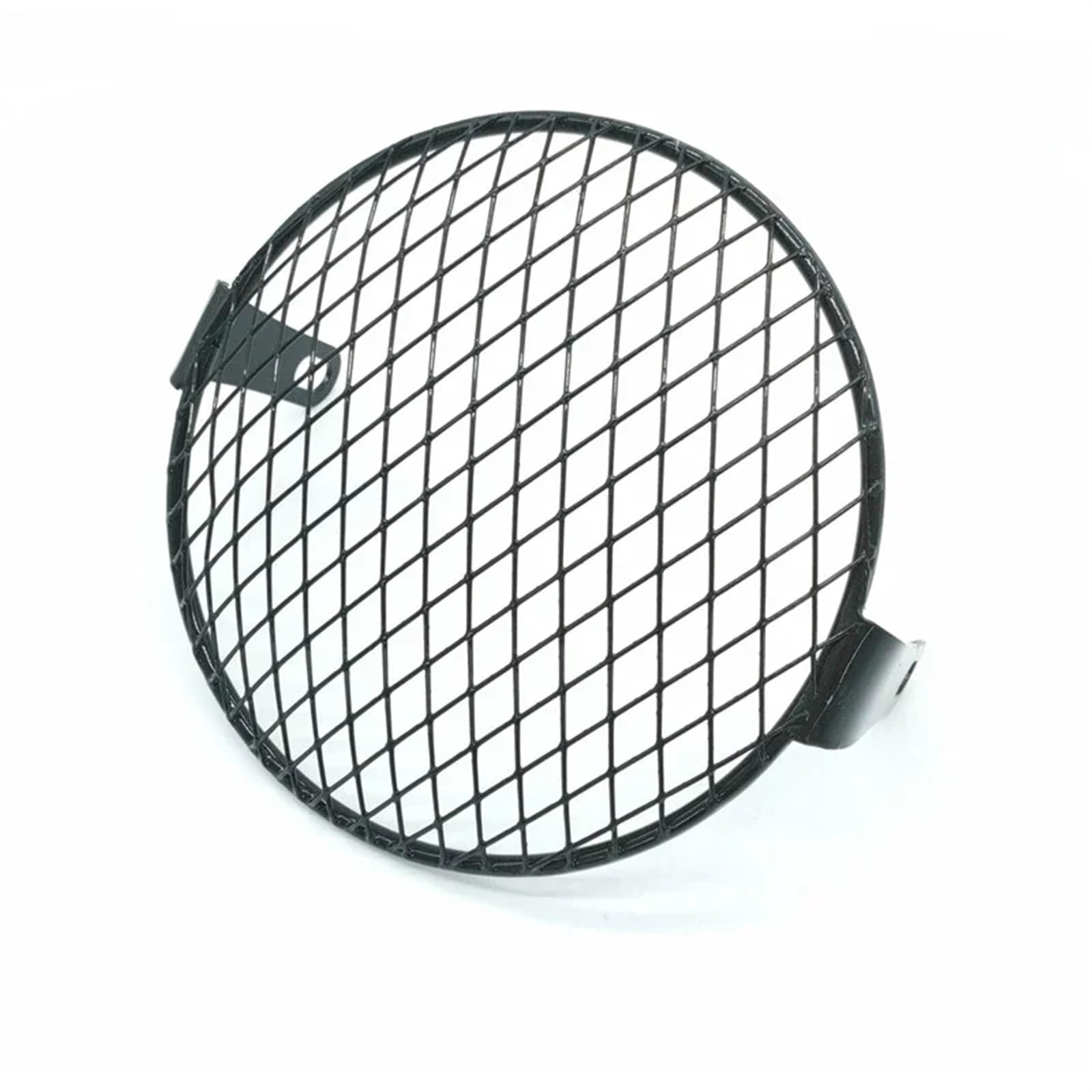 Scheinwerfer Kühlergrill Abdeckung Für Cafe Für Racer Für Bobber CB Universal 7" Motorrad Seitenmontage Scheinwerferabdeckung Retro Runde Scheinwerfer Net Mesh Schutzfolie Abdeckung(1) von BYSKJZ