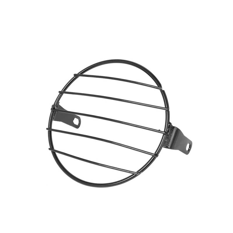 Scheinwerfer Kühlergrill Abdeckung Für Chopper 6,3 "Motorrad Universal Vintage Scheinwerfer Schutz Retro Grill Licht Lampe Abdeckung(2) von BYSKJZ