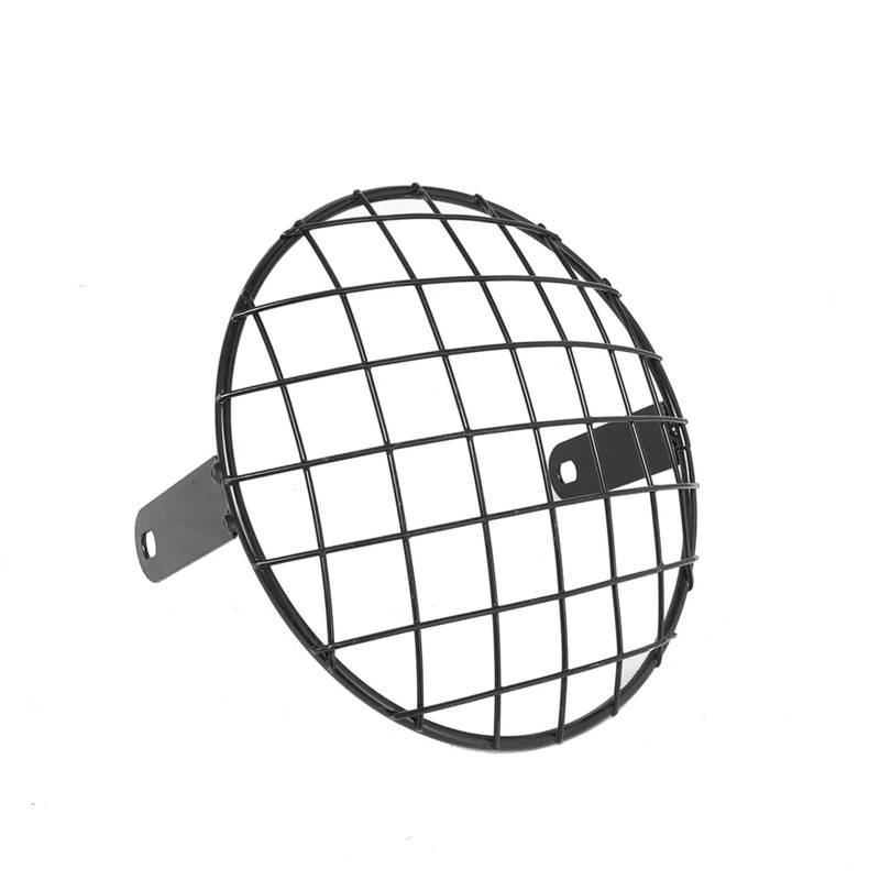 Scheinwerfer Kühlergrill Abdeckung Für Ducati Für Chopper Für Cafe Für Racer Motorrad Universal Vintage Scheinwerfer Schutz Retro Grill Licht Lampe Abdeckung(2) von BYSKJZ