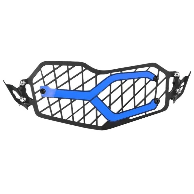 Scheinwerfer Kühlergrill Abdeckung Für F850GS Adventure F850 GS ADV 2018 2019 2020 2021 Motorrad Scheinwerfer Schutz Abdeckung Grill Kopf Licht Schutz(Blue) von BYSKJZ