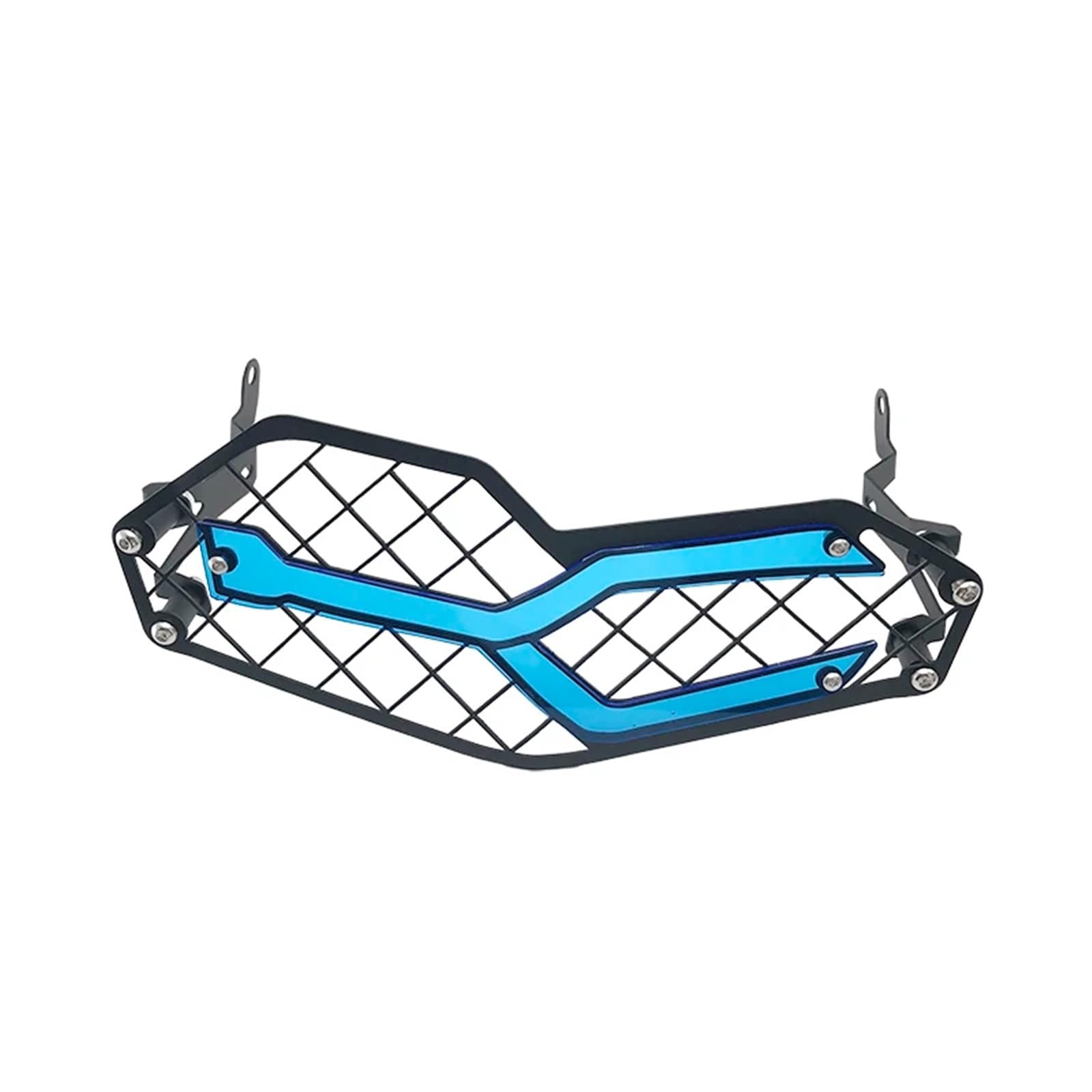 Scheinwerfer Kühlergrill Abdeckung Für F850GS F750GS 2018 2019 2020 2021 2022 2023 Motorrad Scheinwerfer Protector Kopf Licht Schutz Abdeckung Grille(Blue) von BYSKJZ