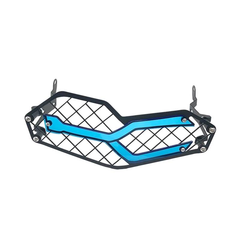 Scheinwerfer Kühlergrill Abdeckung Für F850GS F750GS 2018 2019 2020 2021 2022 2023 Motorrad Scheinwerfer Protector Kopf Licht Schutz Abdeckung Grille(Blue) von BYSKJZ