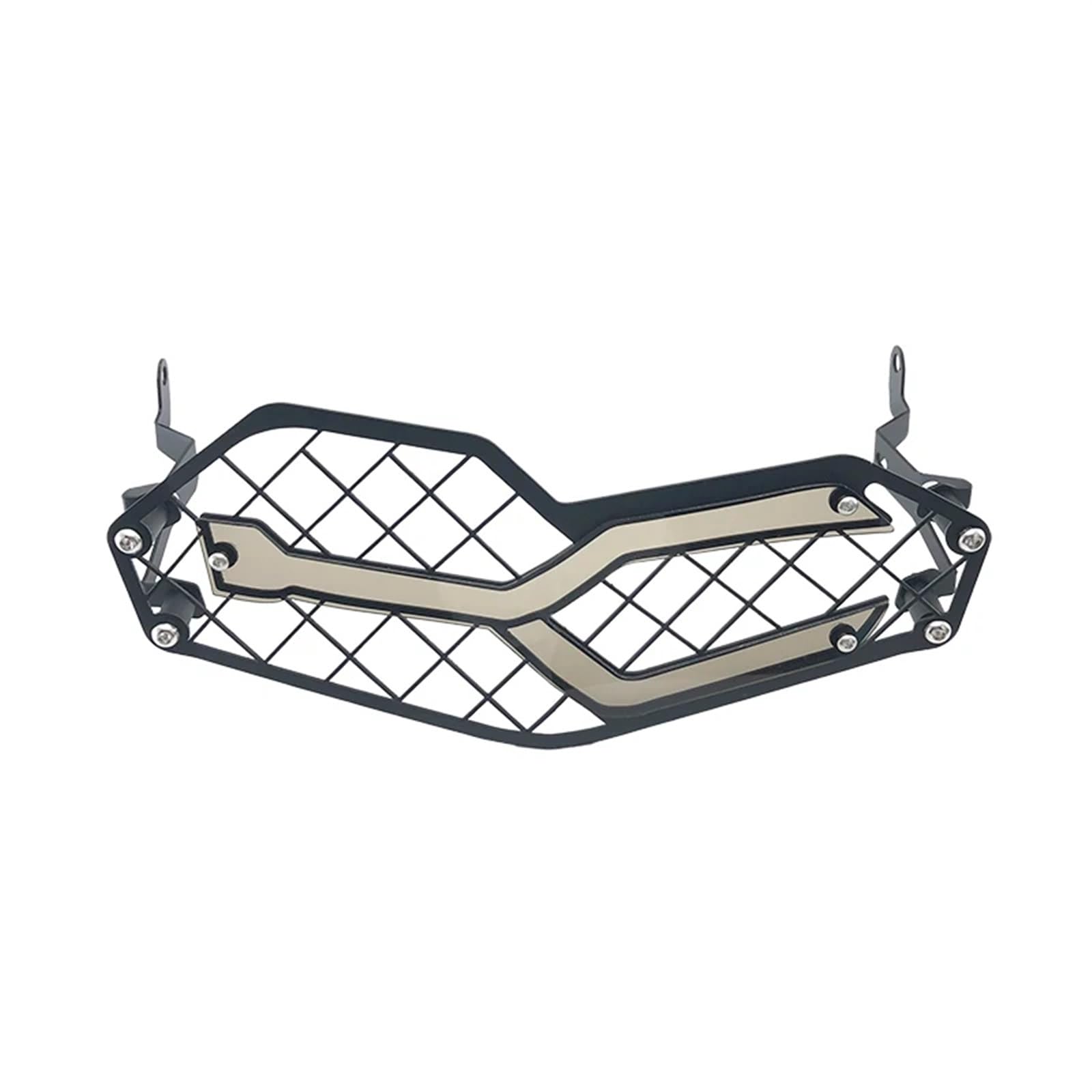 Scheinwerfer Kühlergrill Abdeckung Für F850GS F750GS 2018 2019 2020 2021 2022 2023 Motorrad Scheinwerfer Protector Kopf Licht Schutz Abdeckung Grille(Grey) von BYSKJZ
