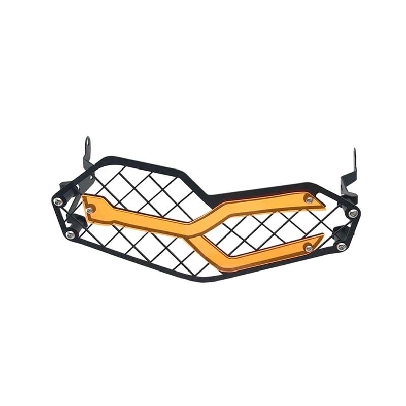 Scheinwerfer Kühlergrill Abdeckung Für F850GS F750GS 2018 2019 2020 2021 2022 2023 Motorrad Scheinwerfer Protector Kopf Licht Schutz Abdeckung Grille(Orange) von BYSKJZ