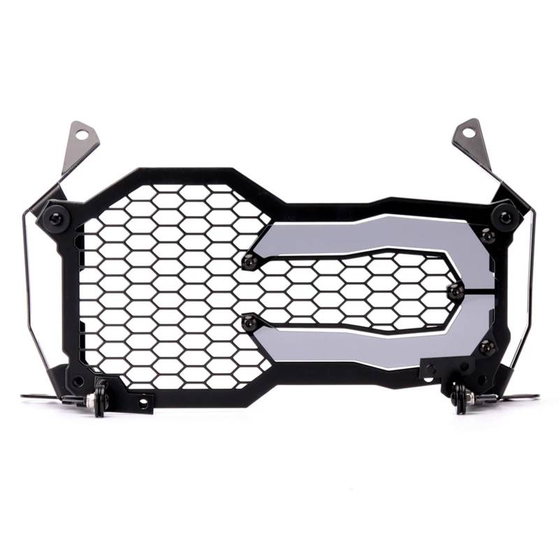 Scheinwerfer Kühlergrill Abdeckung Für R1200GS LC ADV 40 Years Edition R 1250 GS Scheinwerfer-Kühlergrill-Schutzabdeckung, Umklappbarer Scheinwerferschutz(Black) von BYSKJZ