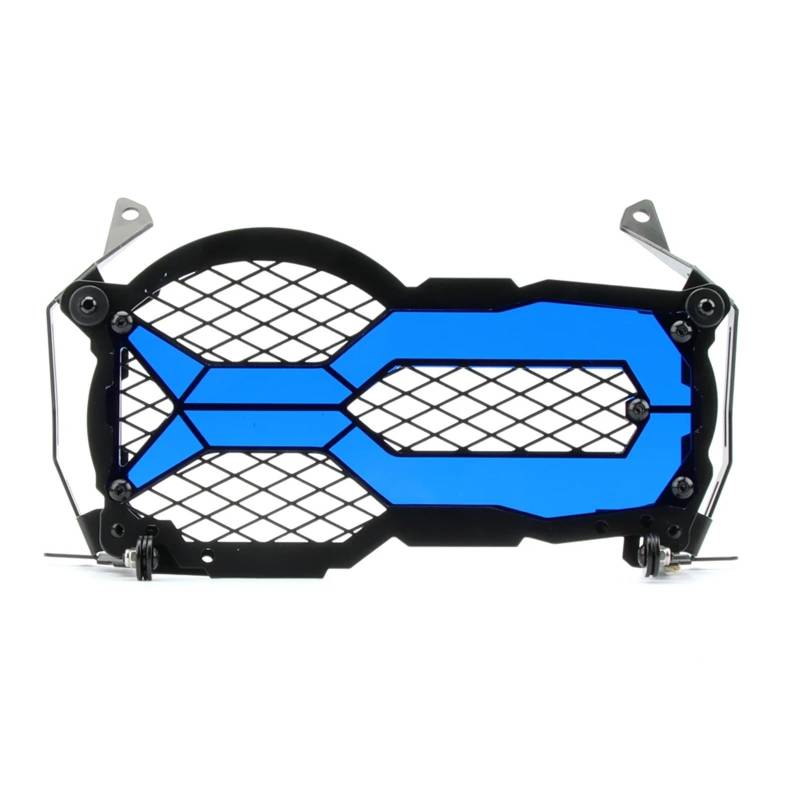 Scheinwerfer Kühlergrill Abdeckung Für R1200GS LC ADV 40 Years Edition R 1250 GS Scheinwerfer-Kühlergrill-Schutzabdeckung, Umklappbarer Scheinwerferschutz(Blue) von BYSKJZ