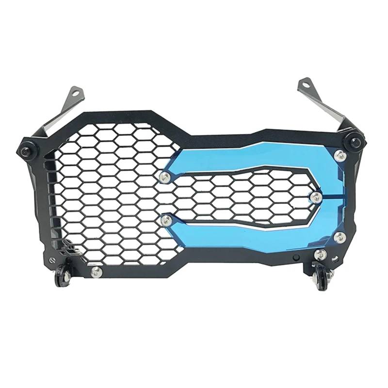 Scheinwerfer Kühlergrill Abdeckung Für R1200GS R1250GS 2014-2021 2020 Scheinwerfer Schutzfolie Objektiv Abdeckung Motorrad(Blue) von BYSKJZ