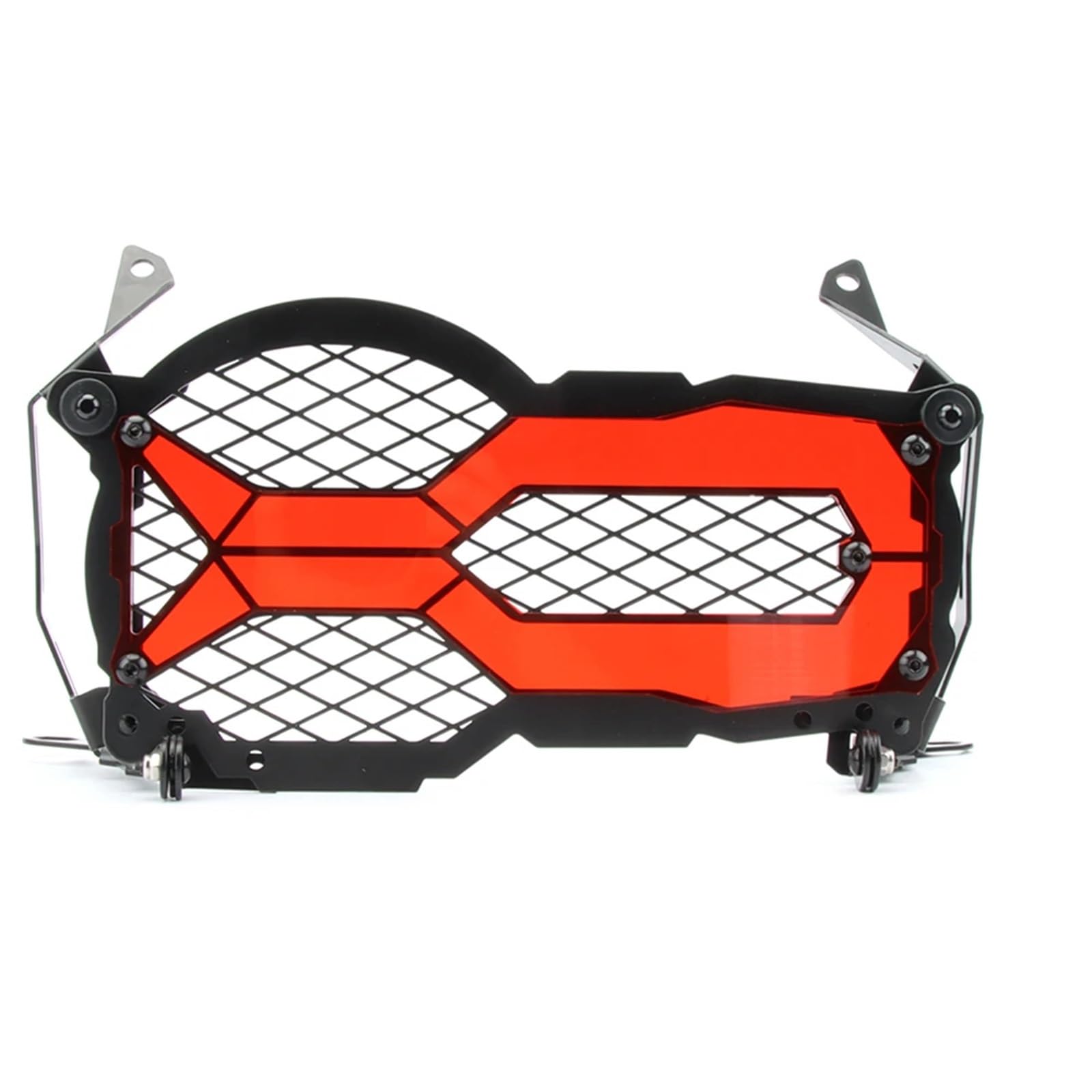 Scheinwerfer Kühlergrill Abdeckung Für R1200GS R1250GS ADV 40 Years Edition R 1250 GS Adventure LC Klappbarer Scheinwerferschutz Kopflichter Kühlergrillschutzabdeckung(Red) von BYSKJZ