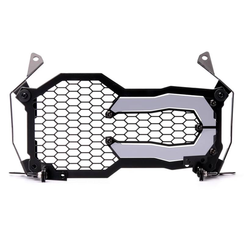 Scheinwerfer Kühlergrill Abdeckung Für R1250GS Adventure R1200GS LC ADV Edition R 1250 GS Klappbarer Scheinwerferschutz Kopflichter Kühlergrillschutzabdeckung 2013–2022(Black) von BYSKJZ