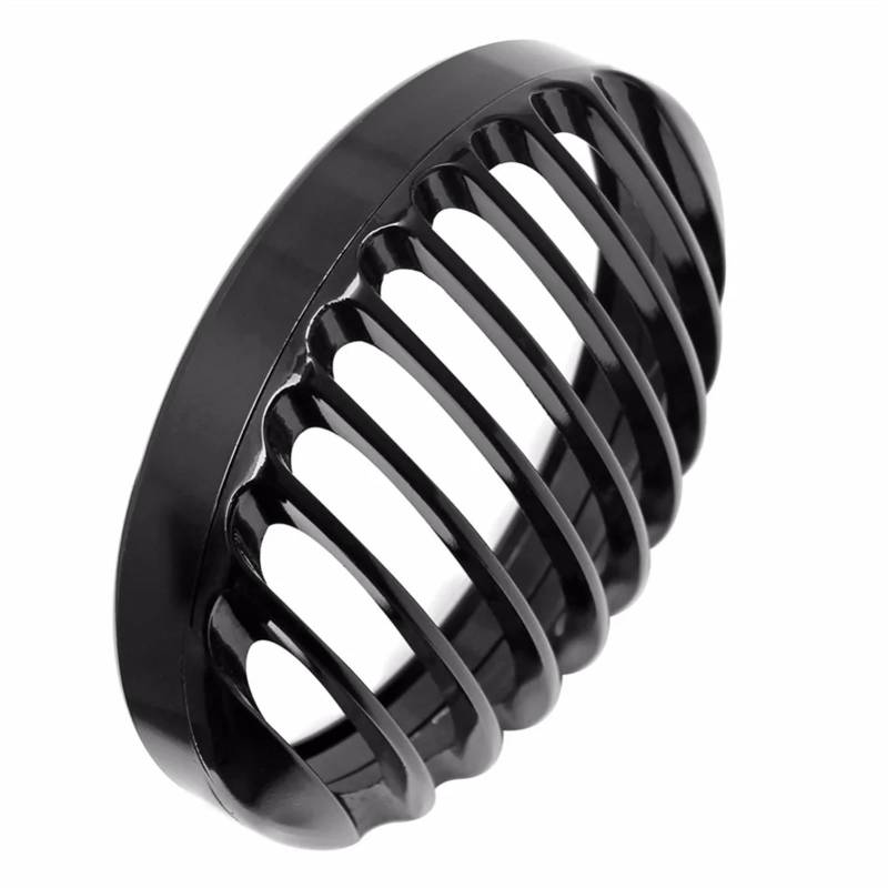 Scheinwerfer Kühlergrill Abdeckung Für Sportster XL883 Iron 1200 04-14 Custom XL1200C 48 Motorrad 5,75" 5 3/4" CNC Retro Scheinwerfer Grill Abdeckung von BYSKJZ
