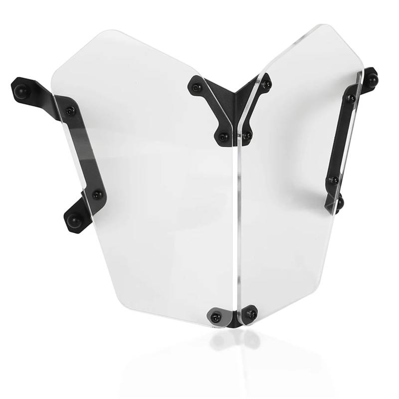 Scheinwerfer Kühlergrill Abdeckung Für Tenere700 T7 XTZ690 XTZ700 World Raid Rally 2019-2023 Scheinwerfer Protector Licht Abdeckung Schutz Schutz(Clear) von BYSKJZ