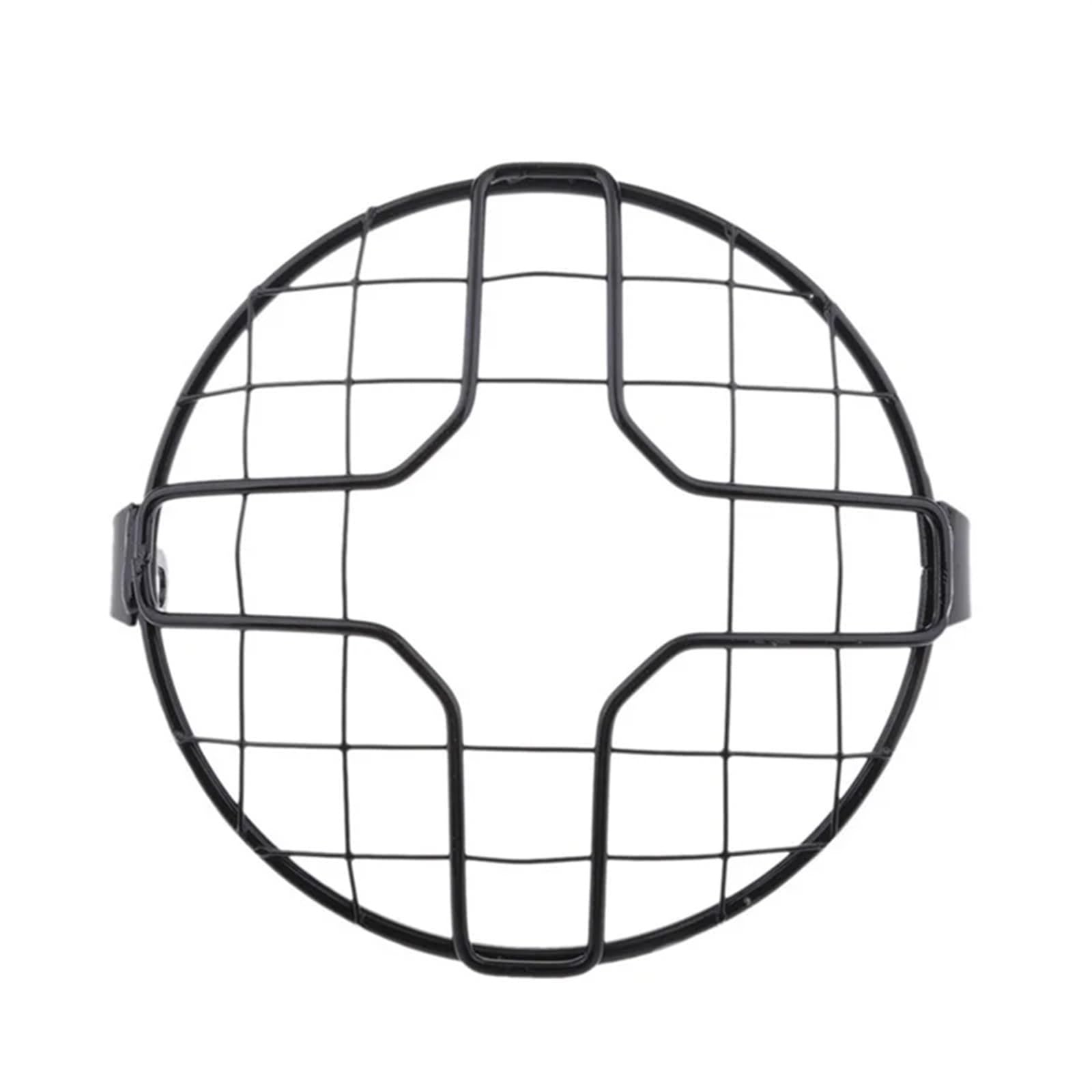 Scheinwerfer Kühlergrill Abdeckung Für Universal 7 Zoll Neue Metall Retro Motorrad Scheinwerfer Schutz Abdeckung Scheinwerfer Mesh Grille Lampenschirm(10) von BYSKJZ