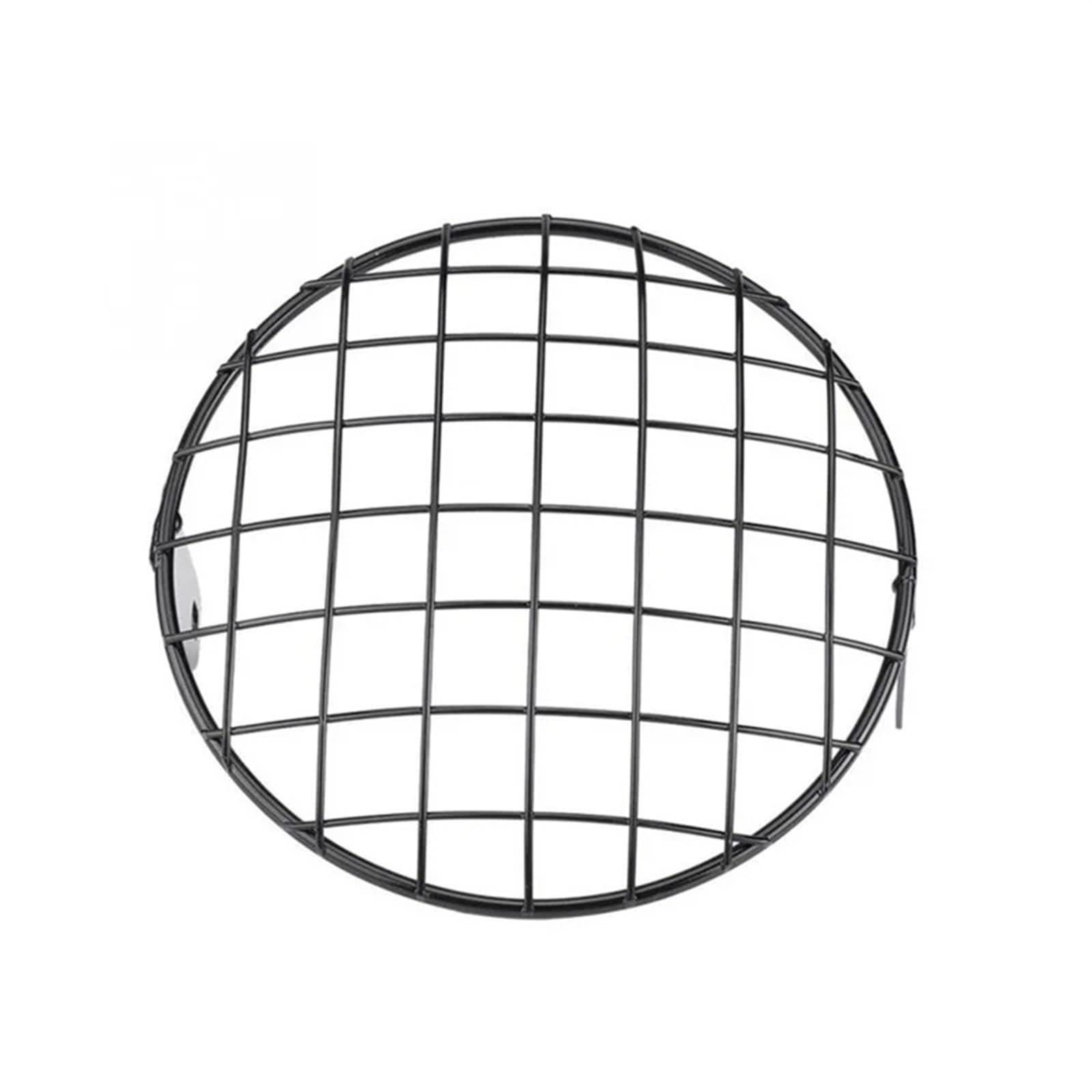 Scheinwerfer Kühlergrill Abdeckung Für Universal 7 Zoll Neue Metall Retro Motorrad Scheinwerfer Schutz Abdeckung Scheinwerfer Mesh Grille Lampenschirm(3) von BYSKJZ