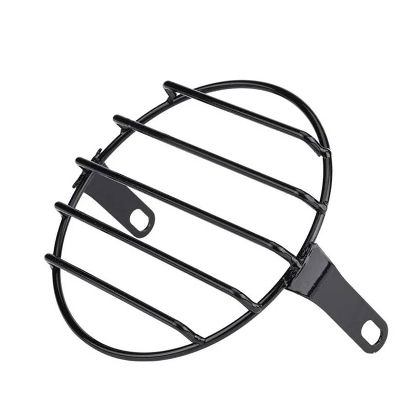 Scheinwerfer Kühlergrill Abdeckung Für Universal 7 Zoll Neue Metall Retro Motorrad Scheinwerfer Schutz Abdeckung Scheinwerfer Mesh Grille Lampenschirm(5) von BYSKJZ