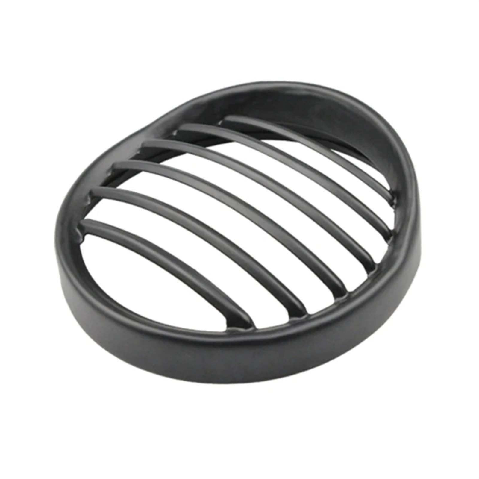 Scheinwerfer Kühlergrill Abdeckung Motorrad 5,75 "5 3/4" Scheinwerfer Grill Abdeckung Retro Motorrad ABS Scheinwerfer Schutz Shell Für XL883 XL1200 XL1200X X48(2) von BYSKJZ