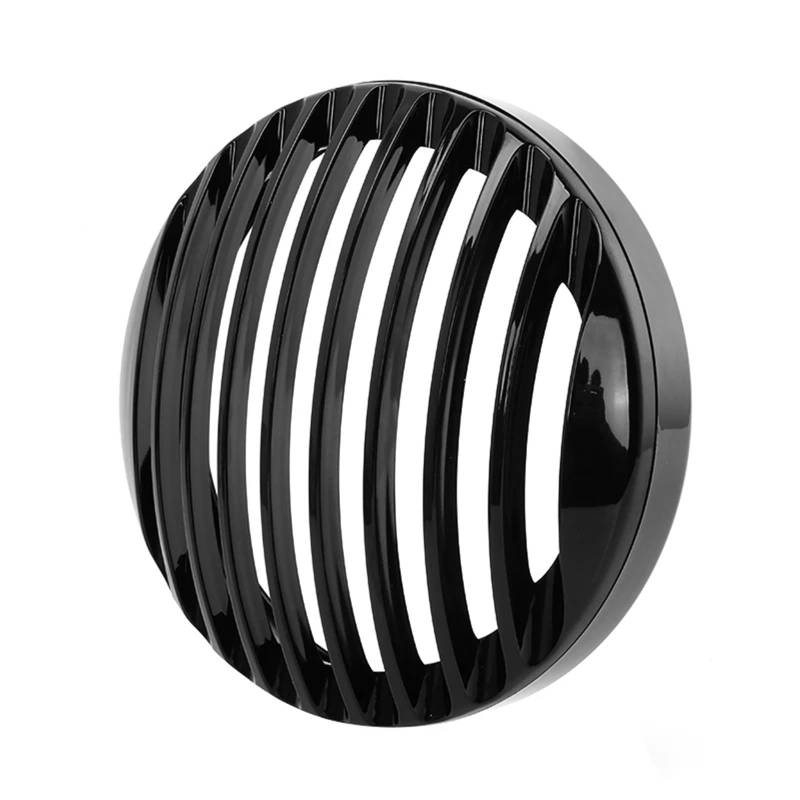 Scheinwerfer Kühlergrill Abdeckung Motorrad 5 3/4 "5,75" Scheinwerfer Grill Abdeckung Schwarz ABS Zubehör Für Sportster XL883 XL1200X XL1200 X48 2004-Up von BYSKJZ