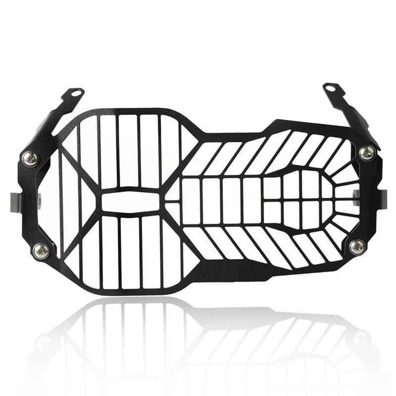 Scheinwerfer Kühlergrill Abdeckung Motorrad R1250GS Abenteuer Scheinwerfer Schutz Grille Schutz Abdeckung Für R1200GS R1200GS LC ADV(Black) von BYSKJZ