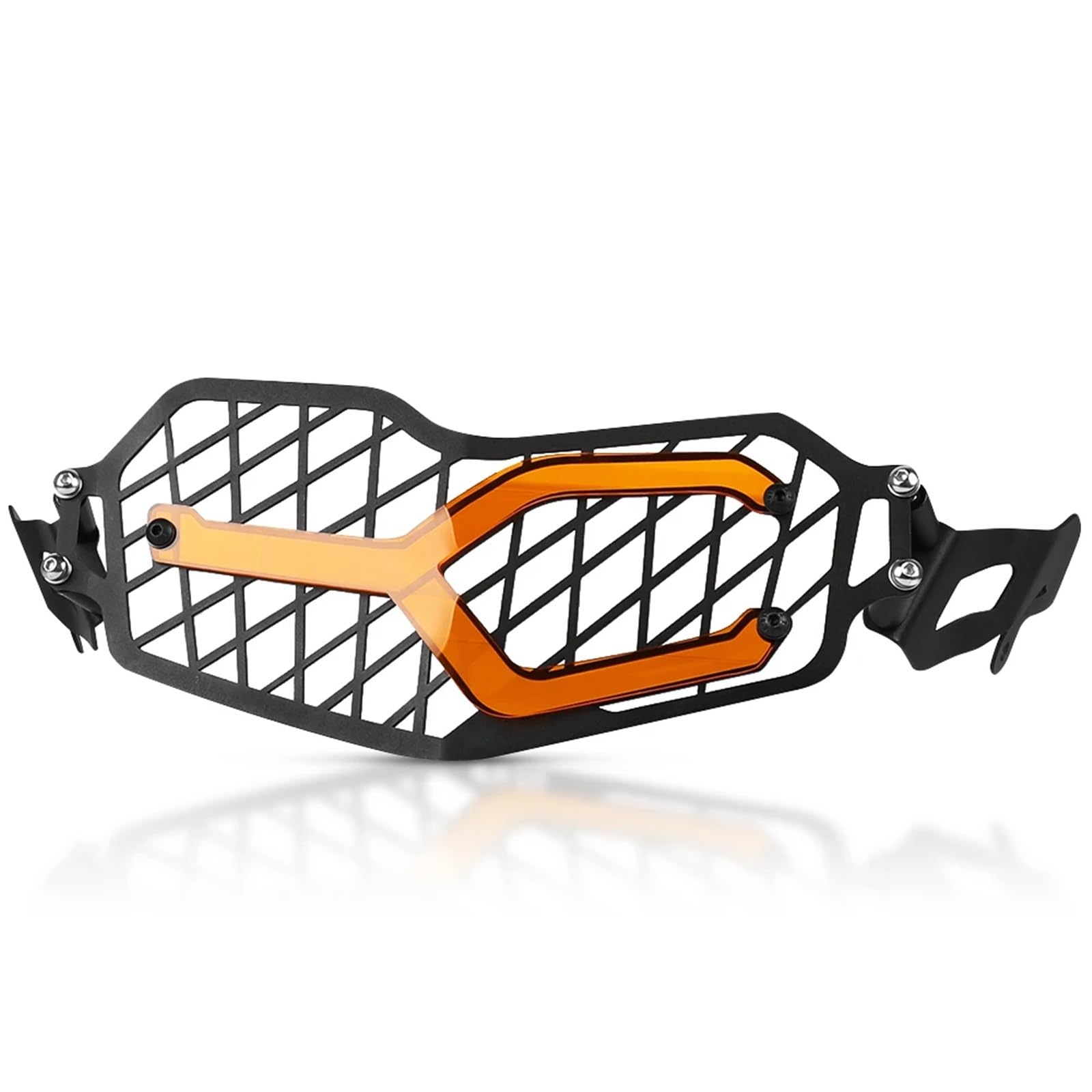Scheinwerfer Kühlergrill Abdeckung Motorrad Scheinwerfer Grill Schutz Abdeckung Schutz Für F850GS F850 F850GS 850GS Abenteuer ADV 2018 2019 2020 2021 2022 2023(Orange) von BYSKJZ
