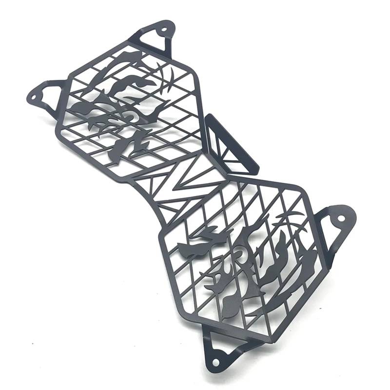 Scheinwerfer Kühlergrill Abdeckung Motorrad Scheinwerfer Scheinwerfer Grille Schild Schutz Lampe Abdeckung Schutz Für Tiger 800 XCX XCA XRX XRT XC 1200 von BYSKJZ