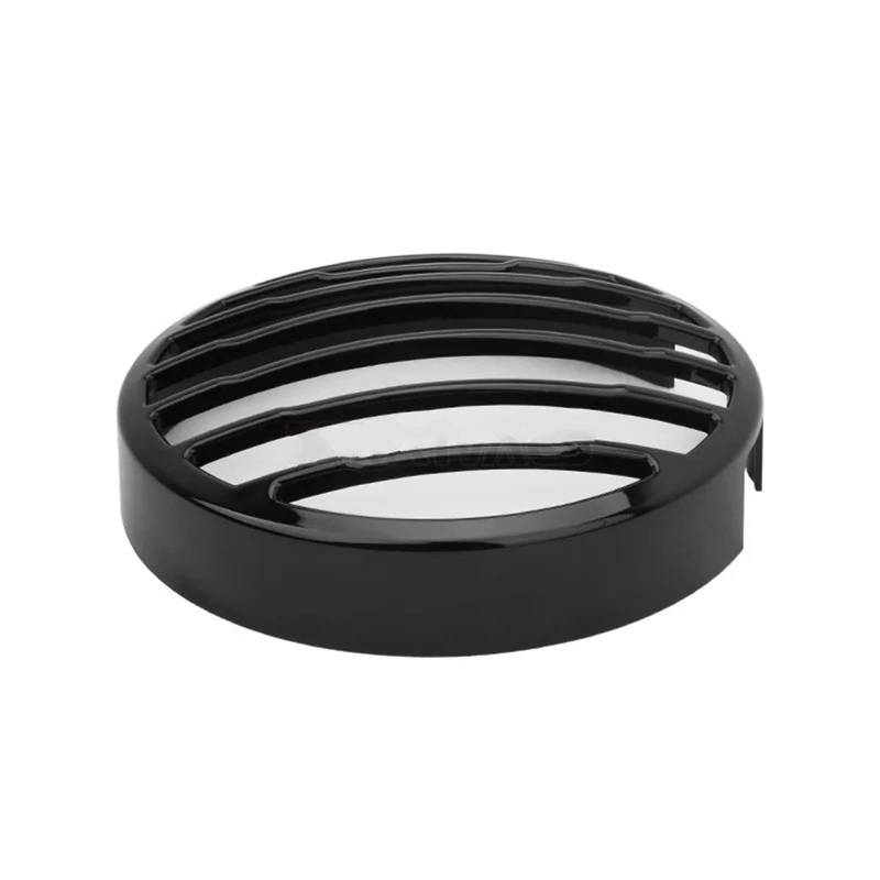 Scheinwerfer Kühlergrill Abdeckung Motorrad Schwarz Front Kopf Licht Lampe Schutzfolie Scheinwerfer Grill Abdeckung Für Rebel CMX 300 500 2017-2022 von BYSKJZ