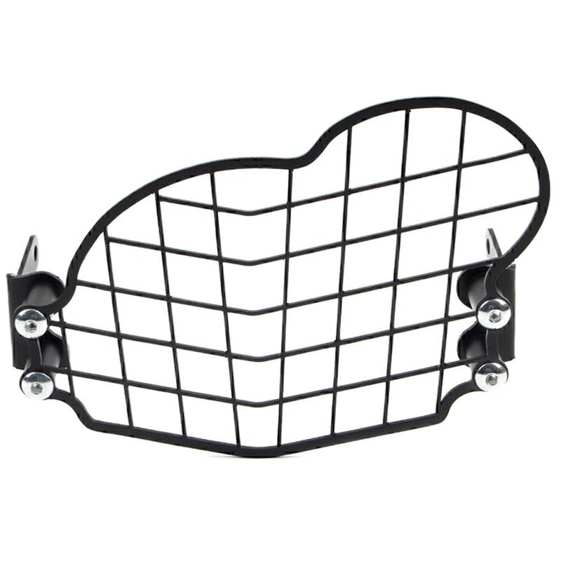 Scheinwerfer Kühlergrill Abdeckung Scheinwerfer Schutz Kopf Lampe Schutz Abdeckung Grille Für G650GS Für Sertao Für R13 2011-2017 Für G650X Für K15 2006-2007(Black) von BYSKJZ