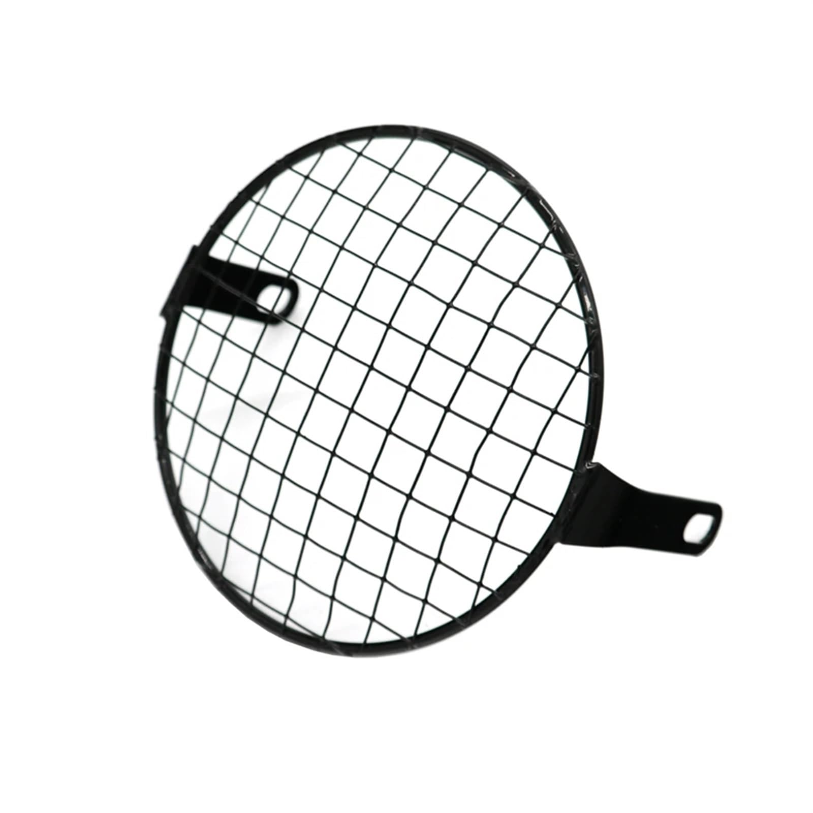 Scheinwerfer Kühlergrill Abdeckung Universal Retro Grid Stahl Schild Motorrad Scheinwerfer Mesh Grille Lampenschirm Motorrad Scheinwerfer Deckel Abdeckung(1) von BYSKJZ