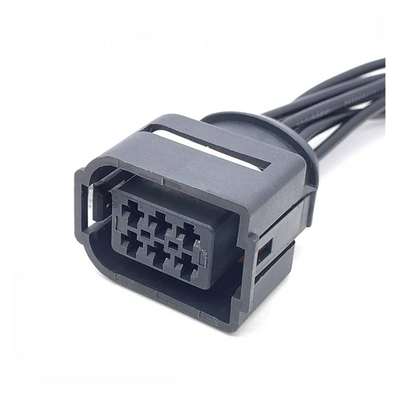 1 x 6-poliger 964286-2 Auto-Regler-Stecker, Auto-Kabelbaum, Kunststoffgehäuse, Buchsenkopf mit Kabel, 3B0959384 (5 Stück) von BYTNHNT
