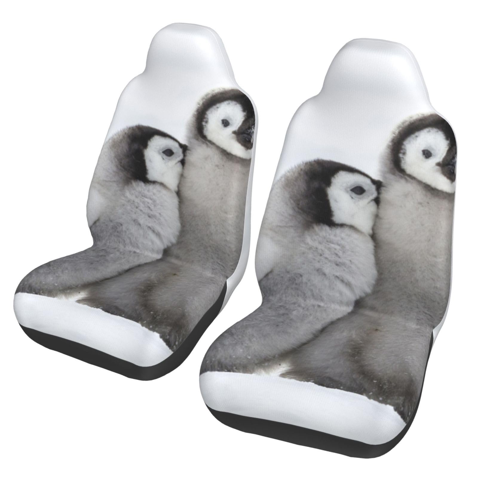 BYwenhopnbs Zwei Pinguine, 2 Stück Autositzbezüge für die Vordersitze, universeller Anti-Rutsch-Sitzschutz BYwenhopnbs Zwei Pinguine, 2 Stück Autositzbezüge für die Vordersitze, universeller Anti-Rutsch-Sitzschutz von BYwenhopnbs