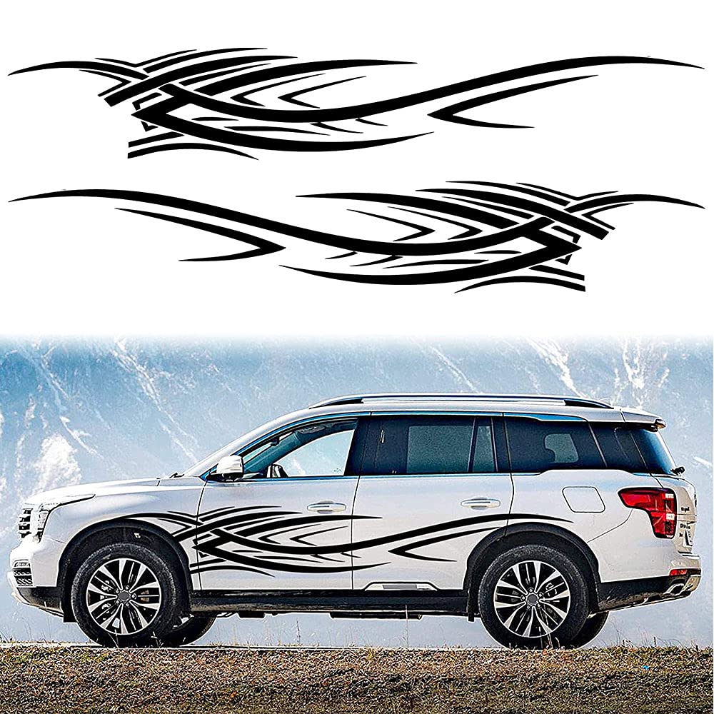 Baceyong 2 Stück Flamme Totem Körper Aufkleber Universal Auto Vinyl Aufkleber Auto Außen Zubehör Baceyong 2 Stück Flamme Totem Körper Aufkleber Universal Auto Vinyl Aufkleber Auto Außen Zubehör von Baceyong