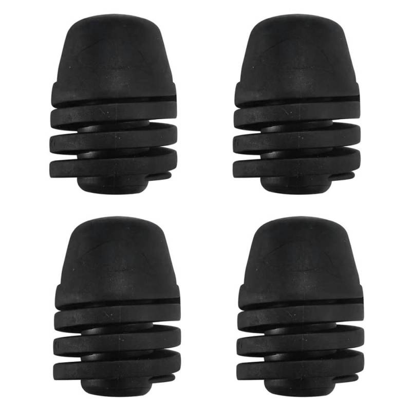 Baceyong 4 Stück Gummipuffer, Spin Hood Bumper Stops Motorhaubenkissen Gummipuffer passend für viele Autos, Motorräder, Fahrräder von Baceyong