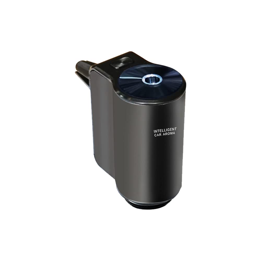 Baceyong Auto Aromatherapie Diffusor, Modische Air Vent Ornament Aluminiumlegierung Auto Diffusor Parfüm Auto Dekoration Zubehör, Grau Baceyong Auto Aromatherapie Diffusor, Modische Air Vent Ornament Aluminiumlegierung Auto Diffusor Parfüm Auto Dekoration Zubehör, Grau von Baceyong