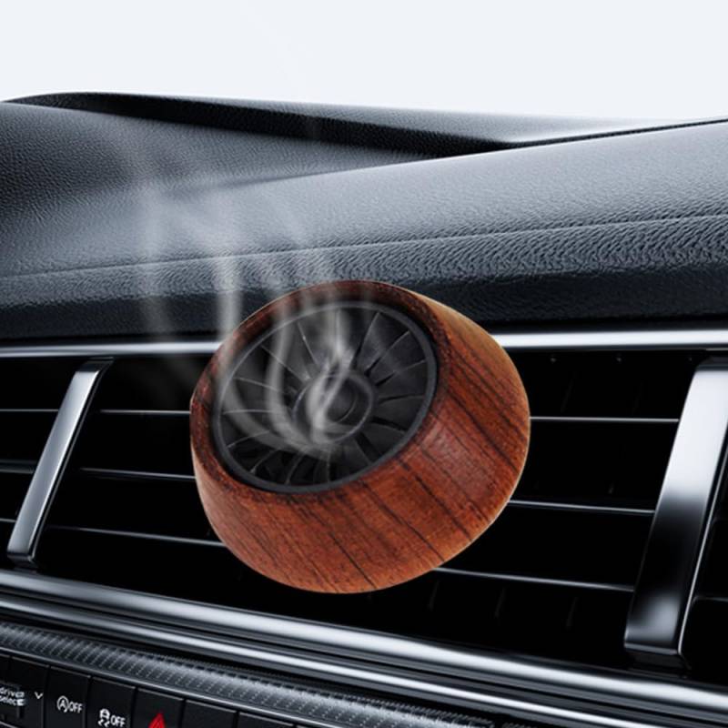 Baceyong Auto-Aromatherapie-Diffusor mit 4x Dufttabletten, Auto-Dekorationszubehör, Auto-Diffusor, Parfüm, modisch, Auto-Lufterfrischer von Baceyong