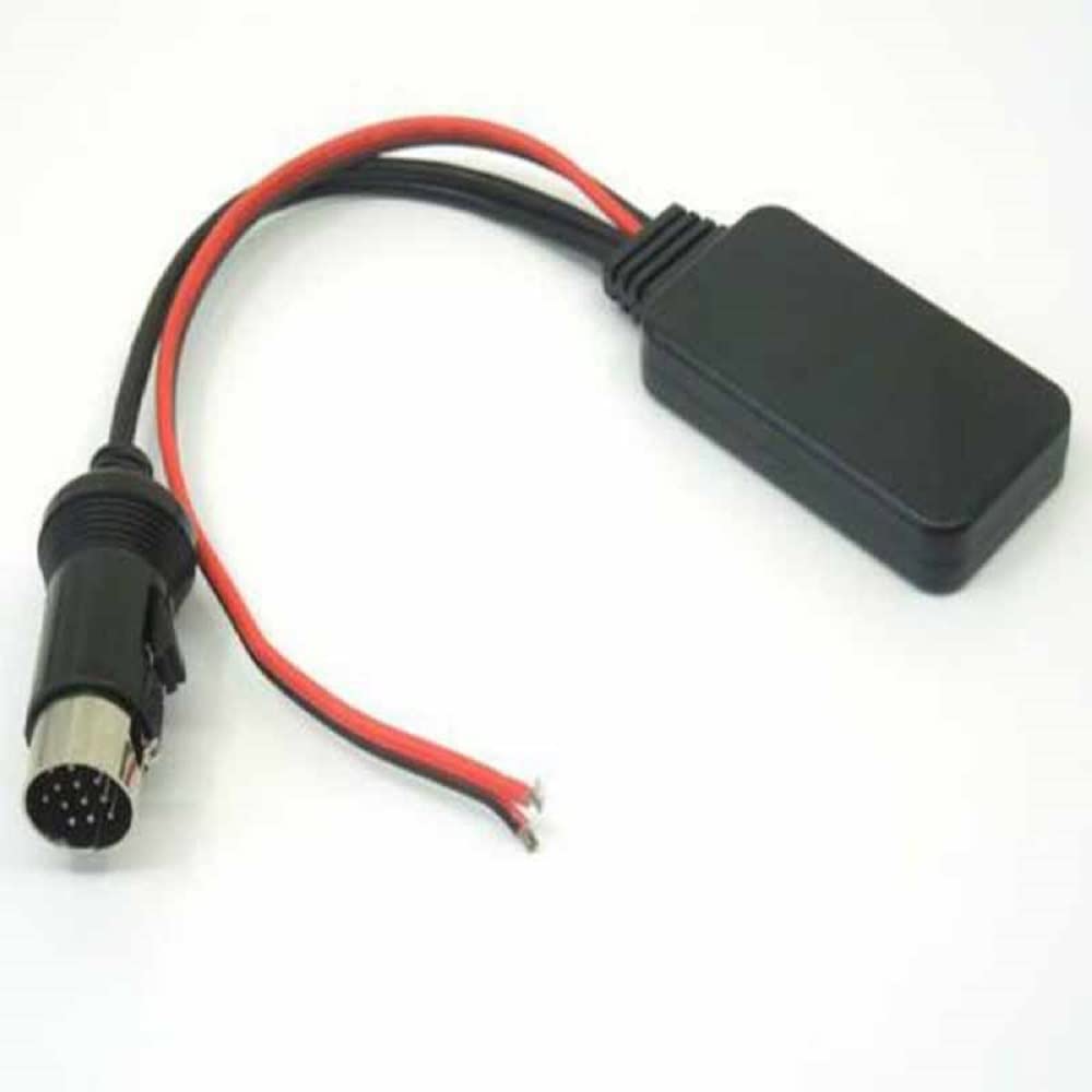 Baceyong Auto-Bluetooth-Modul, Audio-Aux-Kabeladapter für alle Ke-nwood, 13-polige CD-Stereo-Schnittstelle, CD-DVD-Player, kabelloser Kabeladapter, Zubehör ersetzen von Baceyong