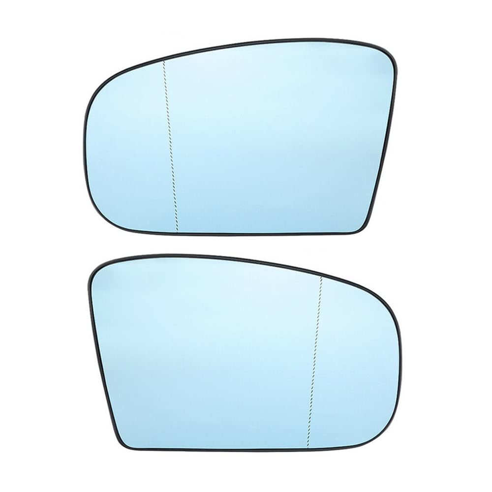 Baceyong Auto-Rückspiegel links/rechts, beheizbares Glas, kompatibel mit Mercedes Benz S-Klasse W220 1998–2002, CL-Klasse W215 2000–2003, Seitenspiegelglas, Weiß/Blau Baceyong Auto-Rückspiegel links/rechts, beheizbares Glas, kompatibel mit Mercedes Benz S-Klasse W220 1998–2002, CL-Klasse W215 2000–2003, Seitenspiegelglas, Weiß/Blau von Baceyong
