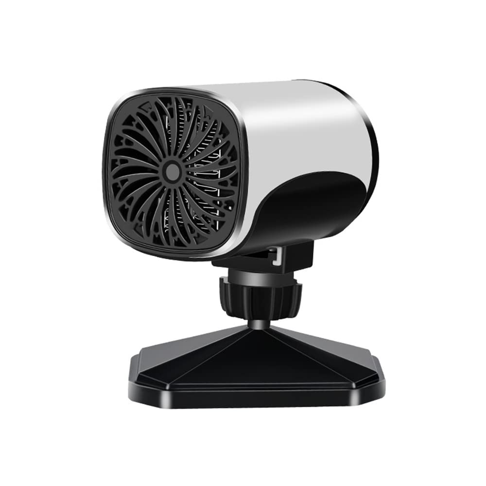 Baceyong Autoheizung, ABS 12V/150W, 24V/200W Autoheizung, 360° drehbare tragbare Autoheizung, schwarz-weißer Auto-Defroster und Entnebler mit Zigarettenanzünderstecker Baceyong Autoheizung, ABS 12V/150W, 24V/200W Autoheizung, 360° drehbare tragbare Autoheizung, schwarz-weißer Auto-Defroster und Entnebler mit Zigarettenanzünderstecker von Baceyong
