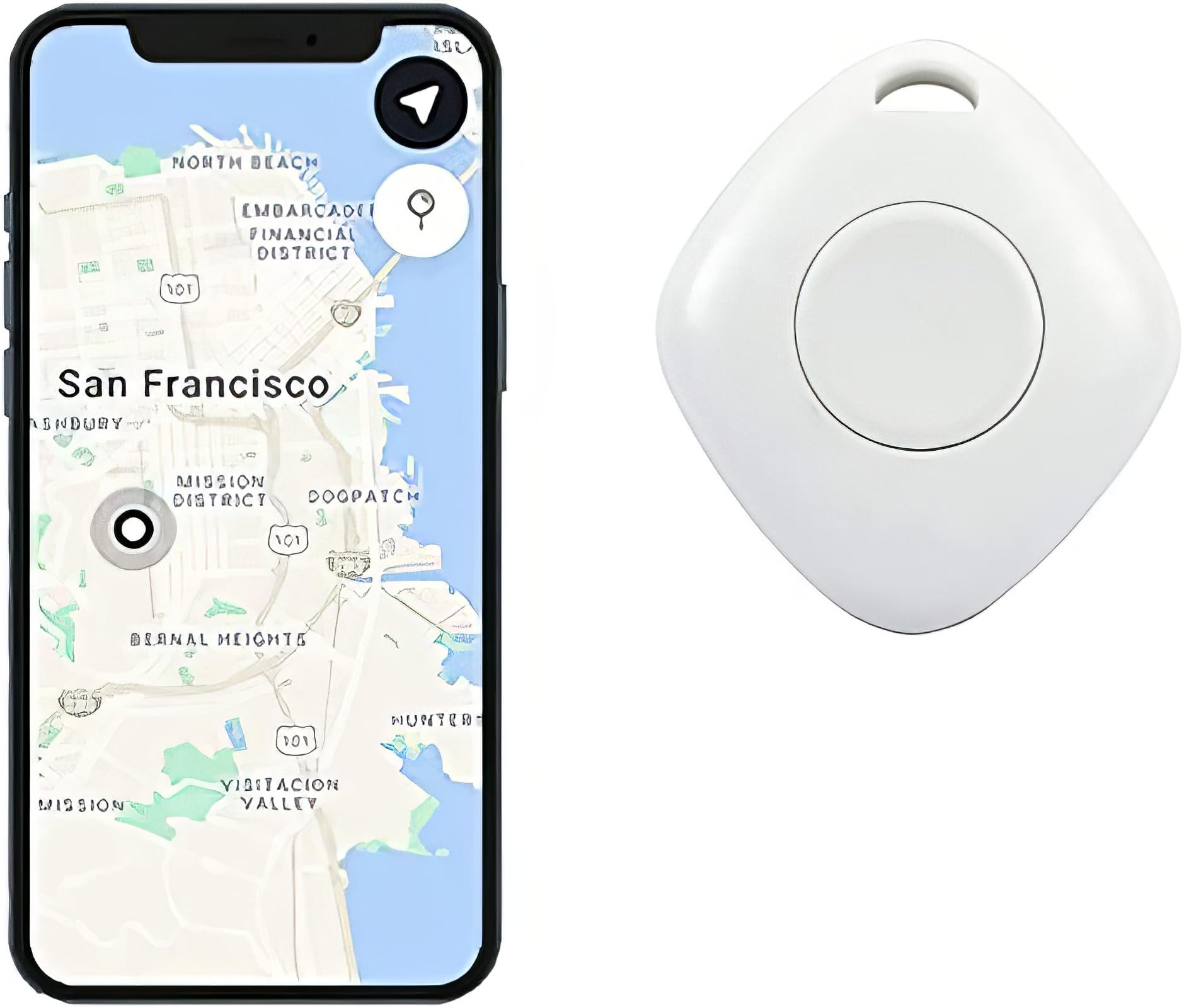 Baceyong Bluetooth Anti-verloren Alarm Schlüssel Finder Locator Smart Tag GPS Gerät Tracker-Mate von Baceyong