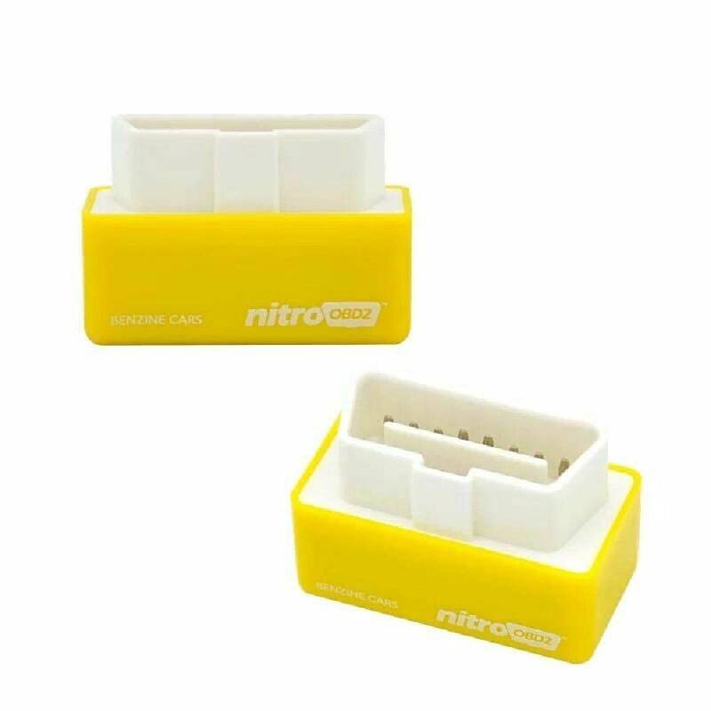 Baceyong Nitro OBD2 Power Upgrade Fuel Saver,Chip Tuning Box für Benzinautos Power Engine ECU Remap Performance von Baceyong