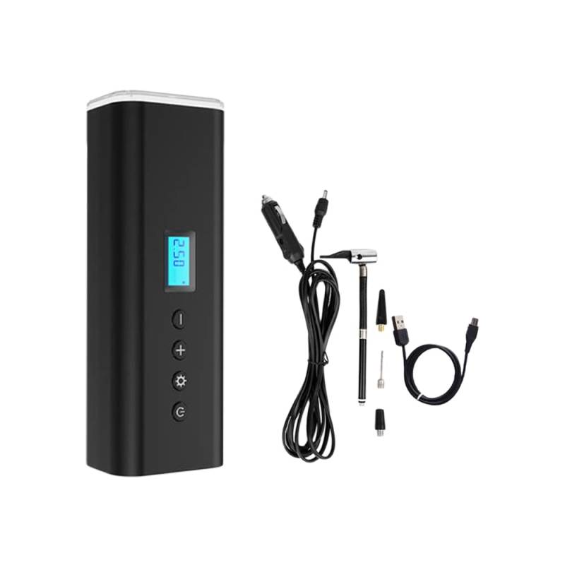 Baceyong -Reifen -Inflator -Kit, tragbarer Luftkompressor schnurloser Inflator Mini -Luftkompressor mit einem großen 8000 -mAh -Akku für Autolreifen von Baceyong