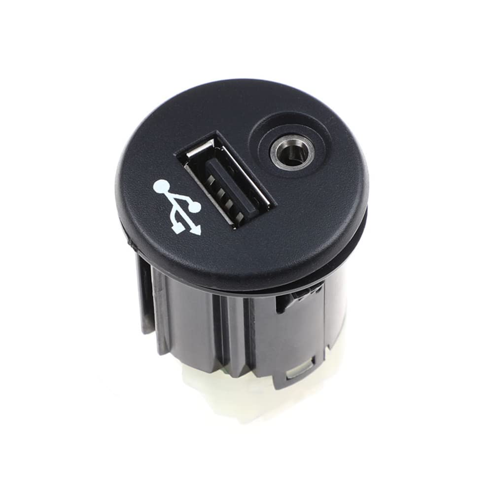 Baceyong USB AUX Port Adapter für NI*SS/AN Note E12E Juke F15E Q*as/hqai J10E Q*as/hqai +2 JJ10E X-Trail T31 Micra K13K NV200 M20M Juke 2011-2013 NV 1500 2500 3500 2013, Teilenummer: 28023-BH00A von Baceyong