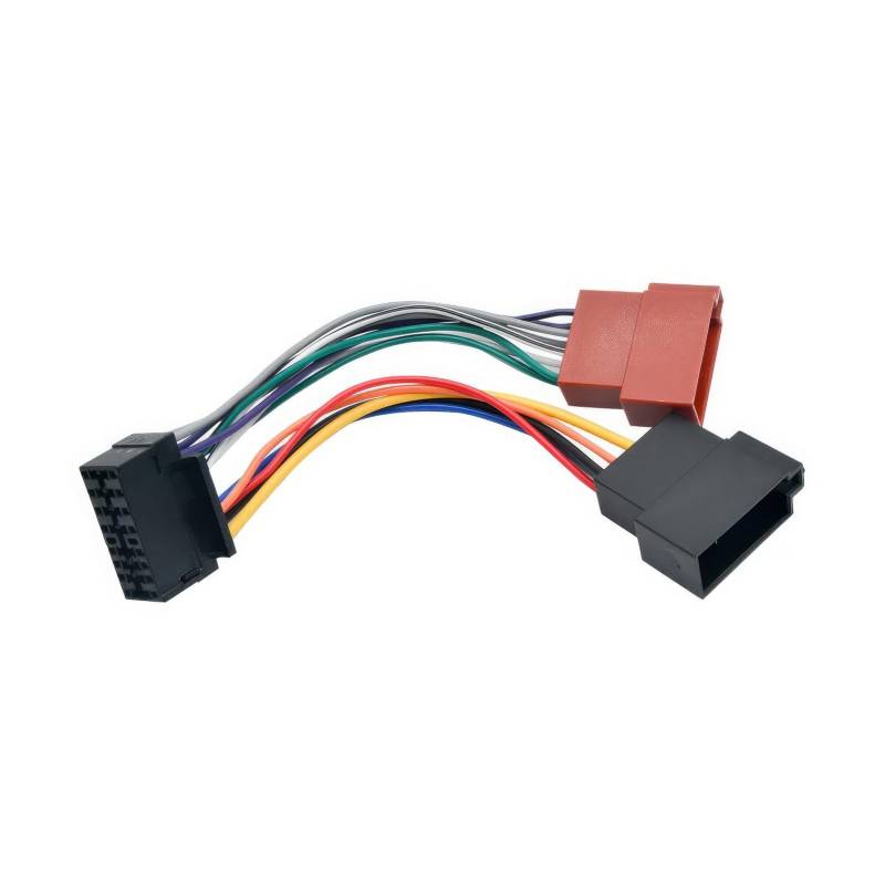 Baceyong Universal Autoradio ISO Kabelbaum Stecker Adapter Kabelbaum Kompatibel mit Citroen C2 C3 C4 C5 C6 C8 ab 2004 Kompatibel mit Peugeot, Autoradio Kabelbaum ersetzen von Baceyong